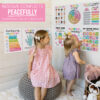 color emotion chart for kids educational posters for toddlers 1 Colorful Calming Corner and Feelings Chart Posters, Set of 9
