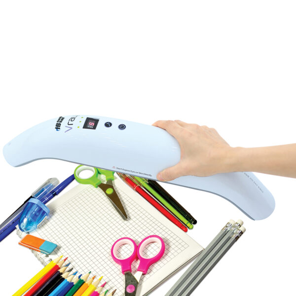 HygenX Vray  High Intensity Cordless UV-C Sanitizer  Proven Kills 99.99% of COVID-19 Virus and 99.9% of Bacteria