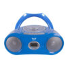 6-Station Listening Center with AudioAce Bluetooth Boombox, 6 SchoolMate Personal-Sized Headphones, Jackbox & Carry Case
