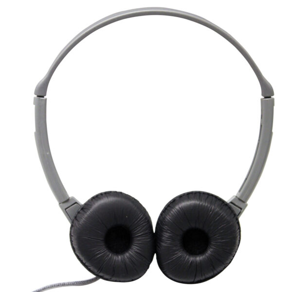 SchoolMate Personal Stereo Headphone with Leatherette Cushions, Pack of 2