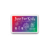 Just for Kids 3-Color Rainbow Ink Pad, Pack of 6