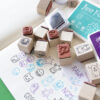 Just for Kids Scented Ink Pad Chocolate-Brown, Pack of 6