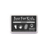 Just for Kids Washable Ink Pad, Black, Pack of 6