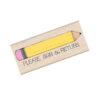 Please Sign & Return Pencil Stamp, Pack of 3