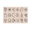 Ink 'n' Stamp Fun Stuff Stamps, Set of 18