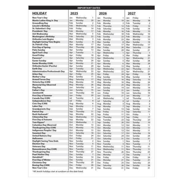 Monthly and Weekly Academic Calendar Planner, Wild Flower, July-August, 7" x 9"