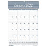 Recycled Monthly Wall Calendar Bar Harbor, 12" x 17"
