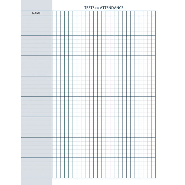 Teachers Planner, Blue, 8-1-2" x 11", Pack of 2