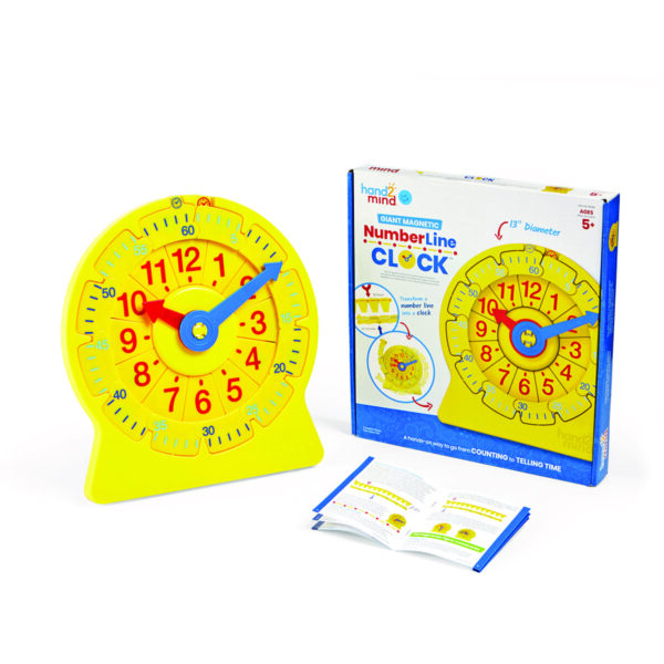 NumberLine Clock, Magnetic Demonstration Clock
