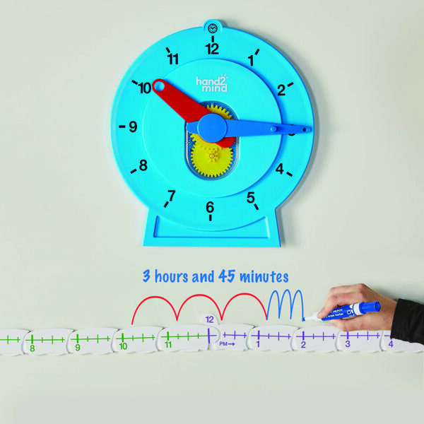 Magnetic Demonstration Advanced NumberLine Clock