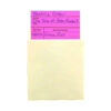 Bright Sticky Back Library Pockets, Manila, 40 Per Pack, 3 Packs