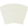 Library Pockets 3.5" x 4.5" Self Adhesive - Manila, 50 Per Pack, 3 Packs