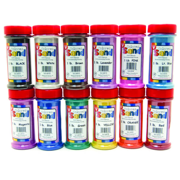 Bucket O' Sand, Assorted Colors, 12 Packs