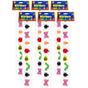 Bugs Border, 12 Strips-36 Feet Per Pack, 6 Packs