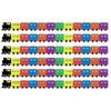 Train Die-Cut Border, 12 Strips-36 Feet Per Pack, 6 Packs