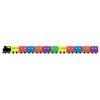 Train Die-Cut Border, 12 Strips-36 Feet Per Pack, 6 Packs