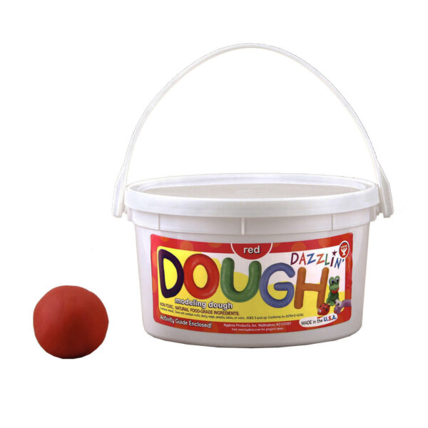 ERSHYG49301-3_1.jpg Scented Dazzlin Dough, Red (Watermelon), 3 lb. Tub, Pack of 3