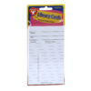 Library Cards, White, Pack of 500