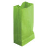 Gusseted Paper Bags, #6 (6" x 3.5" x 11"), Lime Green, 50 Per Pack, 2 Packs