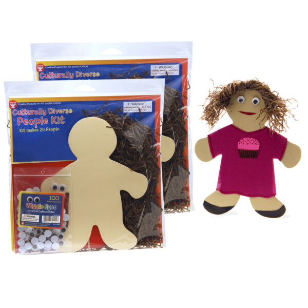ERSHYG68279-2.jpg Culturally Diverse People Kit, 7", 24 Per Pack, 2 Packs