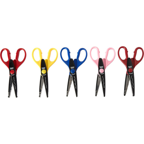 Paper Shapers Decorative Scissors Set 2, 5 Per Set, 2 Sets