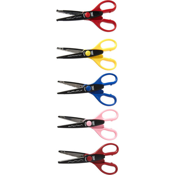 Paper Shapers Decorative Scissors Set 2, 5 Per Set, 2 Sets