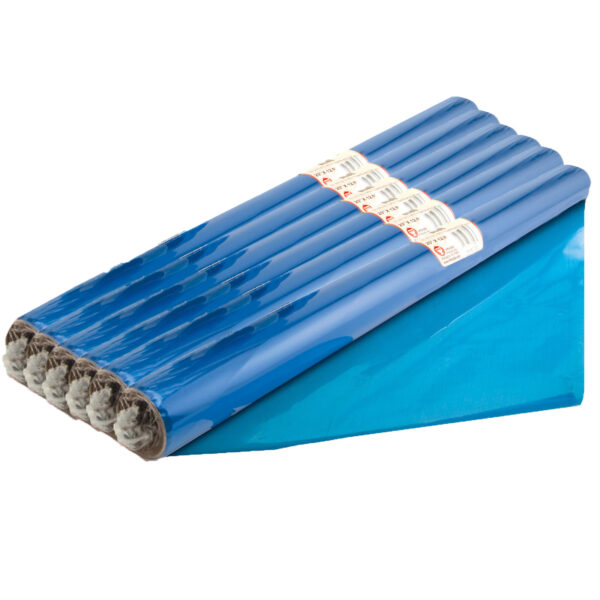 Cello-Wrap Roll, Blue, 20" x 12.5', 6 Rolls