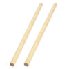 Wood Dowels, 1-2", 25 Per Pack, 2 Packs