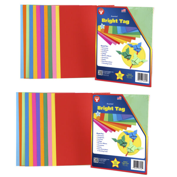 ERSHYG87848-2.jpg Bright Tag, 8.5" x 11", 48 Sheets Per Pack, 2 Packs