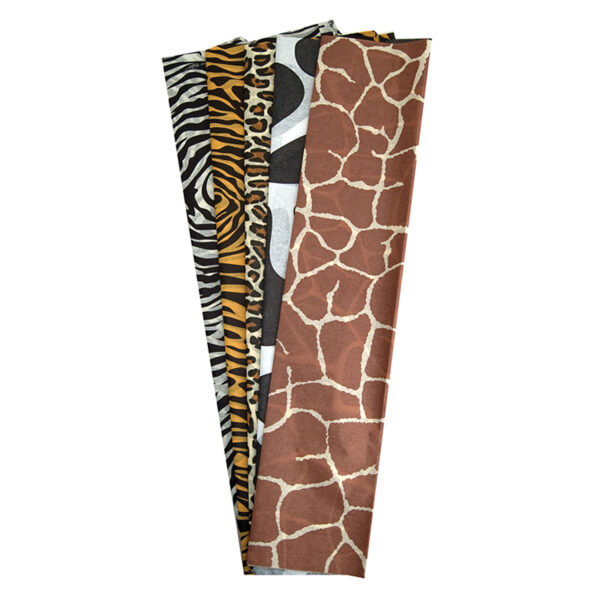 ERSHYG88209-3_1.jpg Tissue Paper, Animal Print Assortment, 20" x 30", 20 Sheets Per Pack, 3 Packs