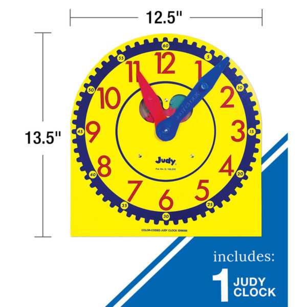 Color-Coded Judy Clock