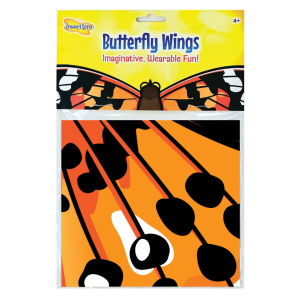 Butterfly Wings in Packaging - 1 Dress-Up Painted Lady Butterfly Wings, Pack of 3