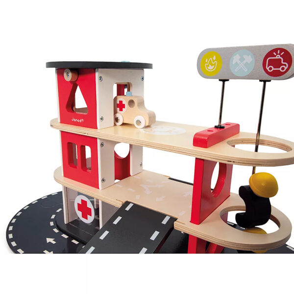 Fire Station Toy Set