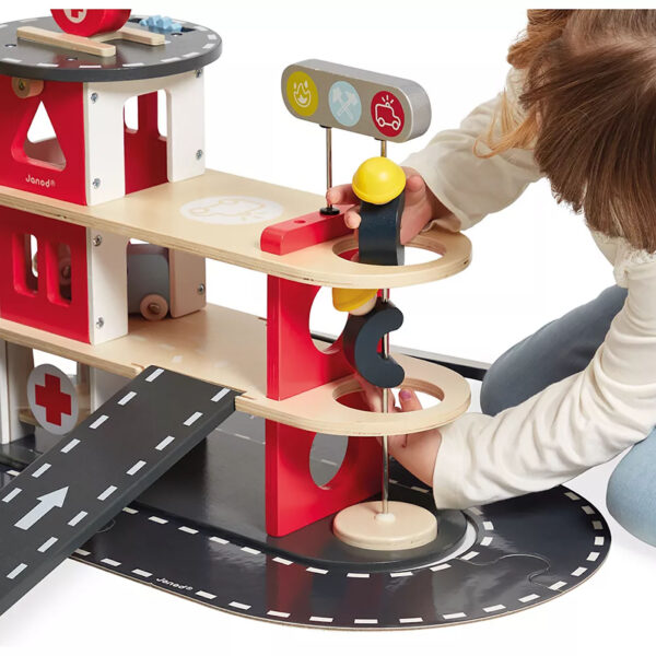 Fire Station Toy Set