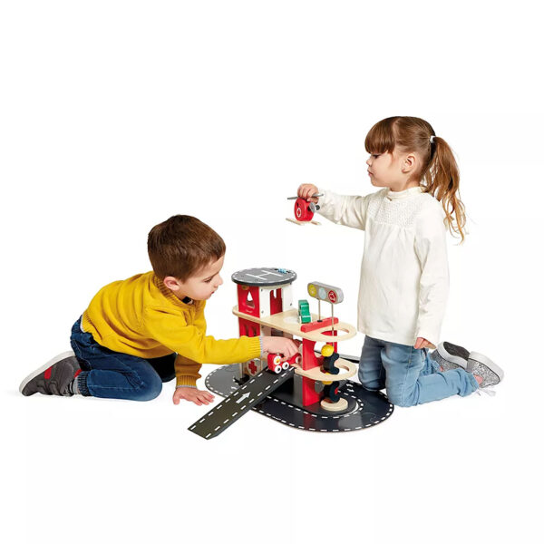 Fire Station Toy Set