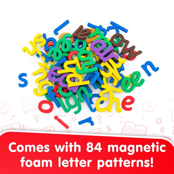 Rainbow Phonics Magnetic Letters, 85 Pieces
