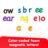 Rainbow Phonics Magnetic Letters, 85 Pieces