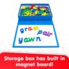 Rainbow Phonics Magnetic Letters, 85 Pieces