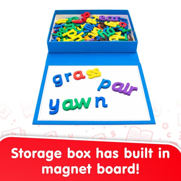 Rainbow Phonics Magnetic Letters, 85 Pieces