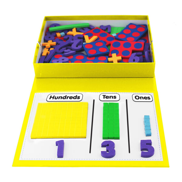 Rainbow Numbers Magnetic Numbers, 155 Pieces