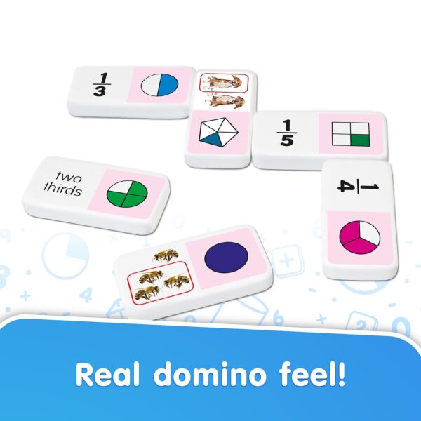 Fraction Dominoes, 2 Sets