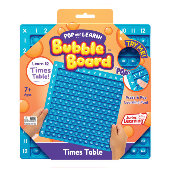 ERSJRL680.jpg Times Table Pop and Learn Bubble Board