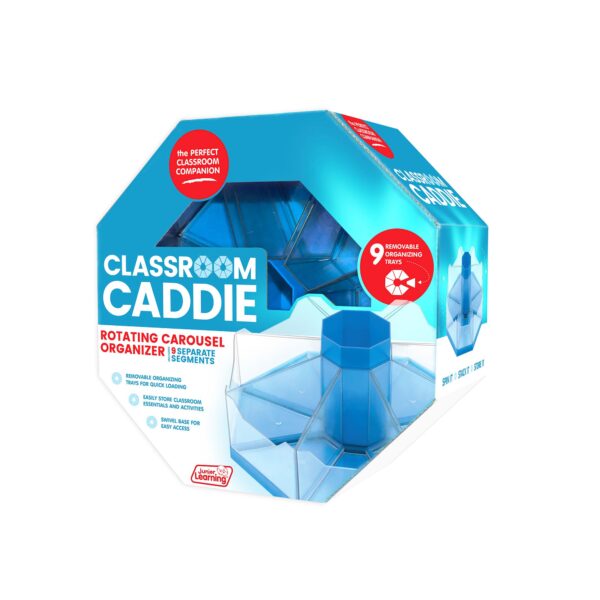 Classroom Caddie Octagonal Storage System, Blue