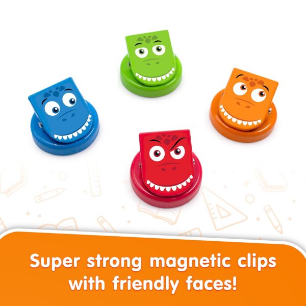 Clever Clips, DinoClips, Pack of 4