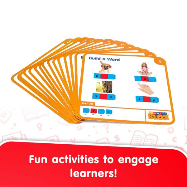 CVC Word Building - Rainbow Phonics, Phase 2