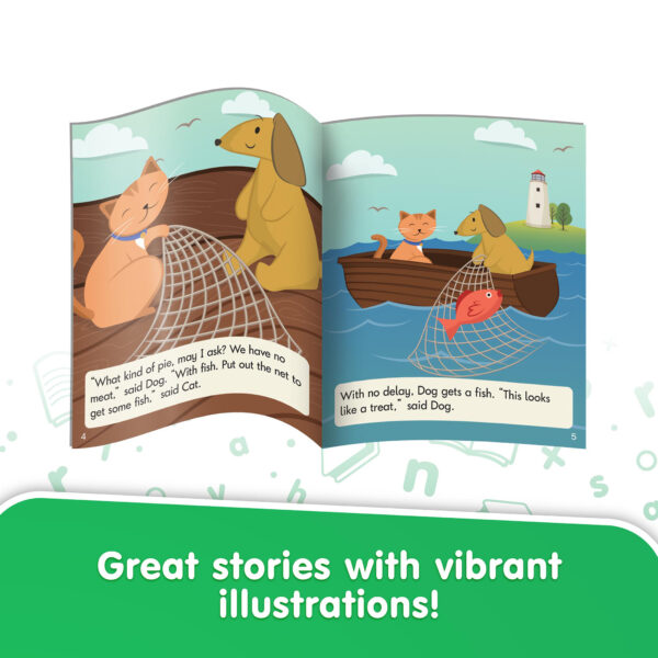 Letters & Sounds Fiction Decodables Boxed Set, Set 2