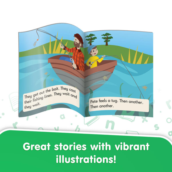 Letters & Sounds Fiction Decodables Boxed Set, Set 1