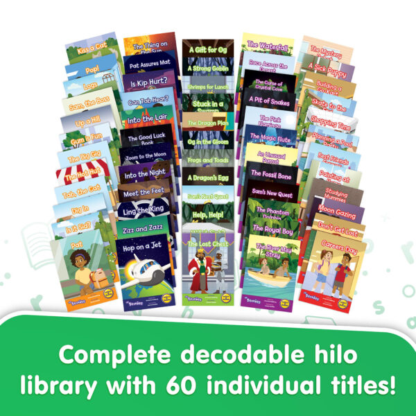 Letters & Sounds The Beanies Boxed Set, Set of 60