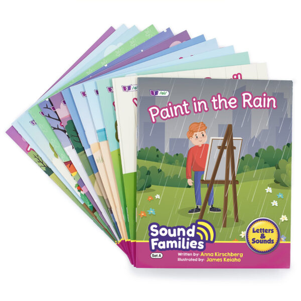 Sound Families Decodable Readers Long Vowel Fiction Phase 5.5, Set of 12
