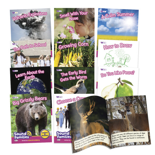 ERSJRLBB148.jpg Sound Families Decodable Readers R-controlled Non-Fiction Phase 5.5, Set of 12